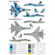 Foxbot 48-094 1/48 Ukrainian Su-27 And Su-27ub With Flora Camouflage For Academy Eduard Great Wall Hobby Hobbyboss Kitty Hawk Kits Foxbot 48-094 1/48 Ukrainian Su-27 And Su-27ub With Flora Camouflage For Academy Eduard Great Wall Hobby Hobbyboss Kitty Hawk Kits
