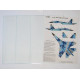 Foxbot Fm32-006 1/32 Su-27pm-1 Blue 58 Ukrainian Air Forces Digital Camouflage Use/Foxbot Decal For Trumpeter Kit Foxbot Fm32-006 1/32 Su-27pm-1 Blue 58 Ukrainian Air Forces Digital Camouflage Use/Foxbot Decal For Trumpeter Kit