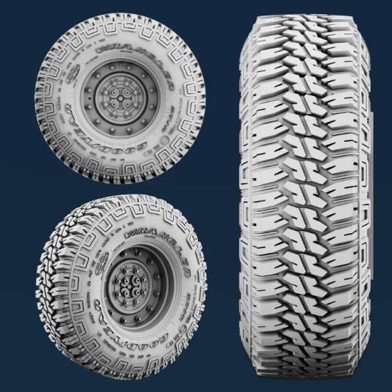 Spalah 26535 1/35 Set Of Scale Models Wheels Goodyear Wrangler For Hmmwv Military Trucks With 12 Bolts 5 Pcs Spalah 26535 1/35 Set Of Scale Models Wheels Goodyear Wrangler For Hmmwv Military Trucks With 12 Bolts 5 Pcs