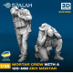 Spalah 27235 1/35 Set Of Model And Figures Mortar Crew With A 120-mm 2b11 Mortar