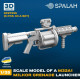 Spalah 27335 1/35 Set Of Scale Models M32a1 Milkor Grenade Launchers 5 Pcs