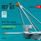 Reskit Rsu48-0549 1/48 Mi-8 Hip Weapon Mounting Frame With Bd3-57krv For Trumpeter Kit Ussr/Ukraine Early 2 Pcs