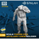 Spalah 27935 1/35 Figure Model Kit Artillery Crew Soldier