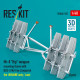 Reskit Rsu48-0555 1/48 Mi-8 Hip Weapon Mounting Frame With Bd3-57krv For Zvezda Kit For Ukraine Only / Late 2 Pcs