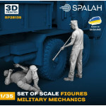 Spalah 28135 1/35 Set Of Figures Military Mechanics