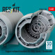 Reskit Rsu48-0585 1/48 Jaguar Exhaust Nozzles For Kitty Hawk / Zimimodel 3d Printed