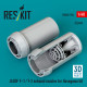 Reskit Rsu48-0594 1/48 Jasdf F-1 / T-2 Exhaust Nozzles For Hasegawa 3d Printed Reskit Rsu48-0594 1/48 Jasdf F-1 / T-2 Exhaust Nozzles For Hasegawa 3d Printed