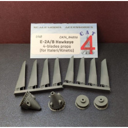 Cat4-r48116 1/48 E-2a/B Hawkeye 4-blades Props Early For Italeri/Kinetic