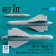Reskit Rs72-0532 1/72 Agm-62 Walleye I Er Missiles 2 Pcs With An/Awg-16 Data Link Pod 1 Pcs Reskit Rs72-0532 1/72 Agm-62 Walleye I Er Missiles 2 Pcs With An/Awg-16 Data Link Pod 1 Pcs