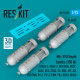 Reskit Rs72-0571 1/72 Mk-xvii Depth Bombs 350 Lb 4 Pcs Resin Kit Reskit Rs72-0571 1/72 Mk-xvii Depth Bombs 350 Lb 4 Pcs Resin Kit