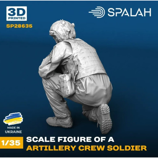 Spalah 28635 1/35 Figure Artillery Crew Soldier Resin Model
