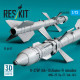 Reskit Rs72-0577 1/72 R-27ep Aa-10 Alamo-f Missiles 4 Pcs Resin Kit Reskit Rs72-0577 1/72 R-27ep Aa-10 Alamo-f Missiles 4 Pcs Resin Kit