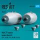 Reskit Rs72-0579 1/72 Mark 77 Napalm Bombs Mod.4/5 2pcs Resin Kit Reskit Rs72-0579 1/72 Mark 77 Napalm Bombs Mod.4/5 2pcs Resin Kit