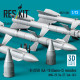 Reskit Rs72-0581 1/72 R-27er Aa-10 Alamo-c Missiles 4 Pcs Resin Kit Reskit Rs72-0581 1/72 R-27er Aa-10 Alamo-c Missiles 4 Pcs Resin Kit