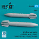 Reskit Rs72-0588 1/72 B43-0 Nuclear Bombs 2 Pcs Resin Kit Reskit Rs72-0588 1/72 B43-0 Nuclear Bombs 2 Pcs Resin Kit