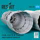 Reskit Rsu72-0223 1/72 F-4 E, J, Ej, F, G, S Phantom Ii Exhaust Nozzles For Finemolds Kit Reskit Rsu72-0223 1/72 F-4 E, J, Ej, F, G, S Phantom Ii Exhaust Nozzles For Finemolds Kit