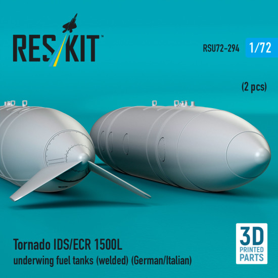 Reskit Rsu72-0272 1/72 Tornado F3/Gr1/Gr4 1500l Underwing Fuel Tanks Riveted Raf/Rsaf Reskit Rsu72-0272 1/72 Tornado F3/Gr1/Gr4 1500l Underwing Fuel Tanks Riveted Raf/Rsaf