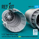 Reskit RSU72-0297 1/72 F‑15 Eagle/Strike Eagle A, B, C, D, E early J F100-PW-220 open exhaust nozzles for Academy kit Reskit RSU72-0297 1/72 F‑15 Eagle/Strike Eagle A, B, C, D, E early J F100-PW-220 open exhaust nozzles for Academy kit