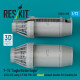 Reskit RSU72-0298 1/72 F‑15 Eagle/Strike Eagle A, B, C, D, E early, J F100-PW-220 closed exhaust nozzles for Academy kit Reskit RSU72-0298 1/72 F‑15 Eagle/Strike Eagle A, B, C, D, E early, J F100-PW-220 closed exhaust nozzles for Academy kit