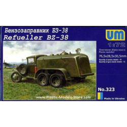 BZ-38 Soviet Refueller Gaz-AAA Refuel Truck WWII 1/72 UM 323