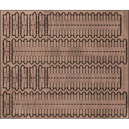 Photoetched tracks set for UM/Dragon early T-34 kits 1/72 ACE pe7232