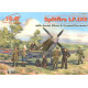 Spitfire LF.IXE with Soviet pilots & ground personnel 1/48 ICM 48802