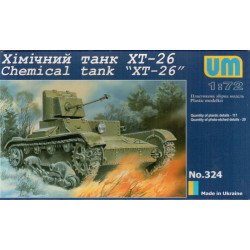 XT-26 Soviet Chemical Tank Red Army WWII 1/72 UM 324