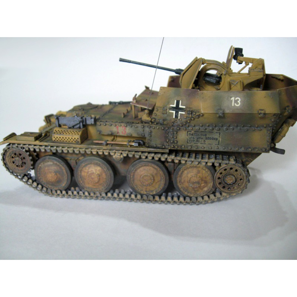 Flakpanzer 38(t) WWII German air-defense tank 1/35 Ark Models 35010 ...