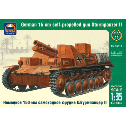 Sturmpanzer II German 150mm SPG 1/35 Ark Models 35012