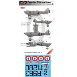 Lf Models C72126 1/72 Dewoitine D.501 Over France Part I.