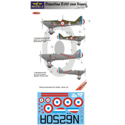 Lf Models C72129 1/72 Dewoitine D.510 Over France