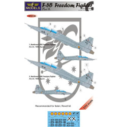 Lf Models C72138 1/72 F-5b Freedom Fighter Over Spain Part Ii.