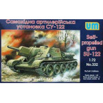 SU-122 Soviet Self-Propelled Gun Tank WWII 1/72 UM 332