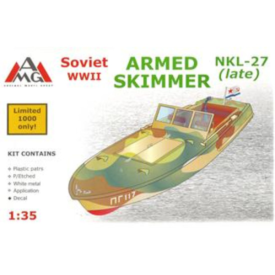 NKL-27 armed speed boat WWII (late) 1/35 AMG 35404