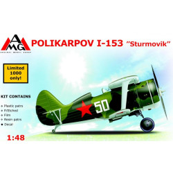 Polikarpov I-153 Sturmovik 1/48 AMG 48306
