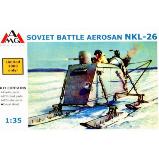 NKL-26 Aerosan (aerosledge, snowmobile) 1/35 AMG 35302