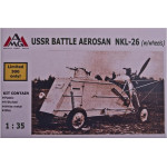 NKL-26 Aerosan (aerosledge, snowmobile) on wheels 1/35 AMG 35303