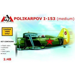 Polikarpov I-153 Chaika (medium) 1/48 AMG 48304