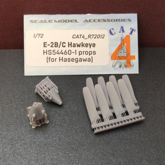 Cat4-r72012 1/72 E-2b/C Hawkeye Hs54460-1 Props Late For Hasegawa Cat4-r72012 1/72 E-2b/C Hawkeye Hs54460-1 Props Late For Hasegawa