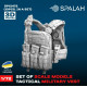 Spalah 12472 1/72 Set Of Scale Models Tactical Military Vest 10 Pcs Resin Model Spalah 12472 1/72 Set Of Scale Models Tactical Military Vest 10 Pcs Resin Model