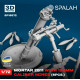 Spalah 16572 1/72 Scale Model Mortar 2b11 With 120-mm Caliber Mines Resin Model Spalah 16572 1/72 Scale Model Mortar 2b11 With 120-mm Caliber Mines Resin Model