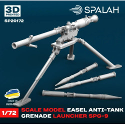 Spalah 20172 1/72 Scale Model Easel Anti-tank Grenade Launcher Spg-9 Resin Model