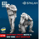 Spalah 27272 1/72 Set Of Model And Figures Mortar Crew With A 120-mm 2b11 Mortar Resin Model Spalah 27272 1/72 Set Of Model And Figures Mortar Crew With A 120-mm 2b11 Mortar Resin Model