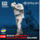 Spalah 27972 1/72 Scale Figure Artillery Crew Soldier Resin Model Spalah 27972 1/72 Scale Figure Artillery Crew Soldier Resin Model