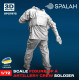 Spalah 27972 1/72 Scale Figure Artillery Crew Soldier Resin Model Spalah 27972 1/72 Scale Figure Artillery Crew Soldier Resin Model