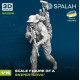 Spalah 26116 1/16 Figure Sniper Lova Resin Model Spalah 26116 1/16 Figure Sniper Lova Resin Model
