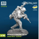 Spalah 26116 1/16 Figure Sniper Lova Resin Model Spalah 26116 1/16 Figure Sniper Lova Resin Model