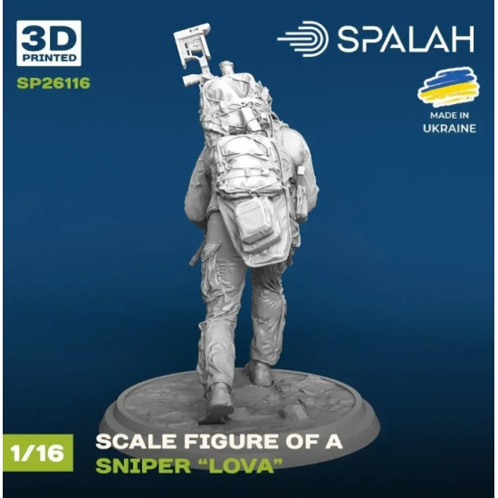 Spalah 26116 1/16 Figure Sniper Lova Resin Model Spalah 26116 1/16 Figure Sniper Lova Resin Model