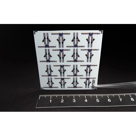 Metallic Details Mdp72031 1/72 Uh-60 Seat Belts For Cabin Seats Accessories Kit Metallic Details Mdp72031 1/72 Uh-60 Seat Belts For Cabin Seats Accessories Kit