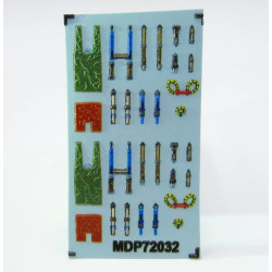 Metallic Details Mdp72032 1/72 Martin-baker Mk 4 Seat Belts Accessories Kit